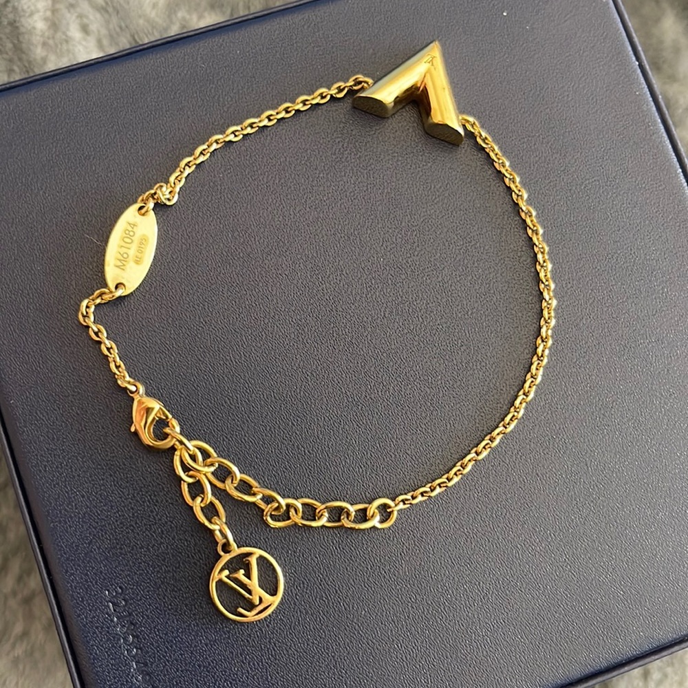 Louis Vuitton Gold Bracelet